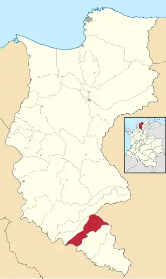 Localisation de San Sebastián de Buenavista