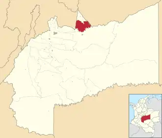 Localisation de Cabuyaro