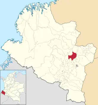 Localisation de El Tambo