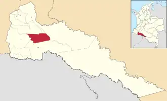 Localisation de Puerto Caicedo