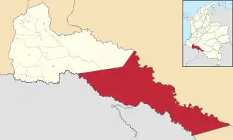 Localisation de Puerto Leguízamo