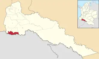 Localisation de San Miguel