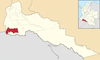 Localisation de Valle del Guamuez