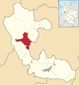 Localisation de Apía