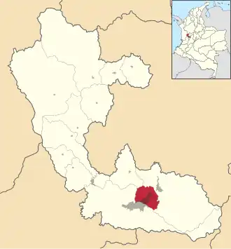 Localisation de Dosquebradas
