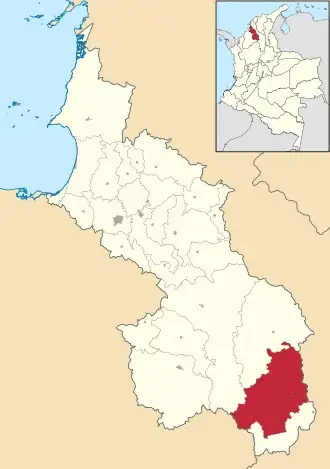 Localisation de Majagual