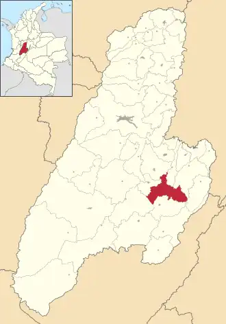 Localisation de Purificación
