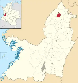 Localisation de Argelia