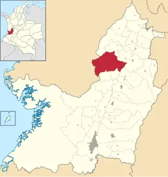 Localisation de Bolívar
