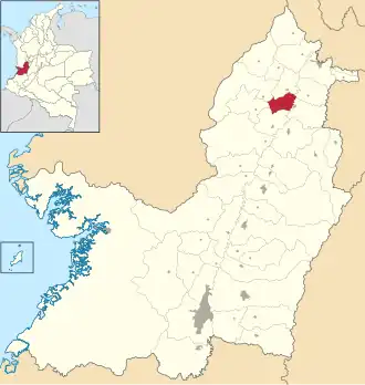 Localisation de La Unión