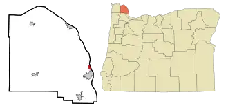 Localisation de Columbia City