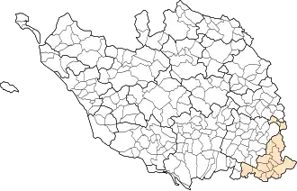 Localisation de Vendée-Sèvre-Autise