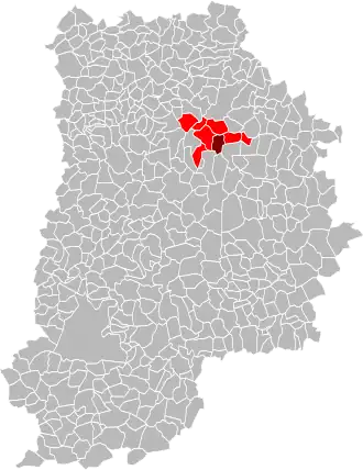 Localisation de Communauté de communes de la Brie des Templiers