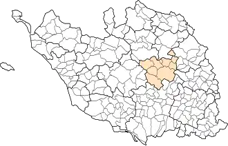 Localisation de Pays-de-Chantonnay