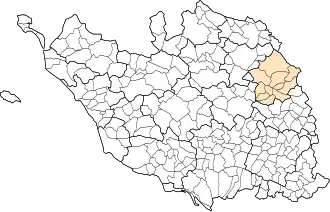 Localisation de Pays de Pouzauges