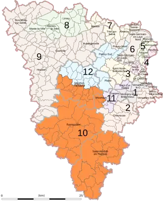 Carte de la circonscription