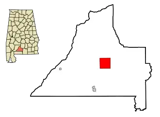 Localisation de Evergreen