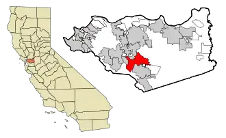 Localisation de Alamo