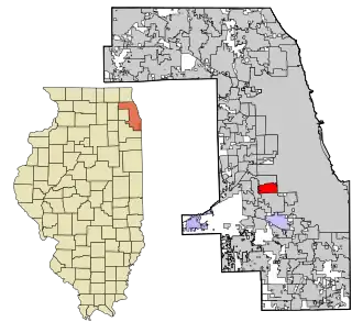 Localisation de Burbank