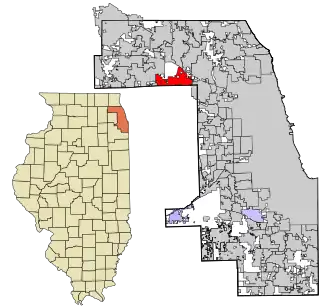 Localisation de Elk Grove Village