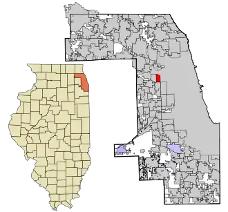 Localisation de Elmwood Park