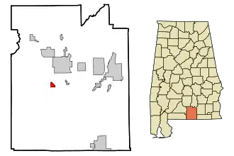 Localisation de Carolina