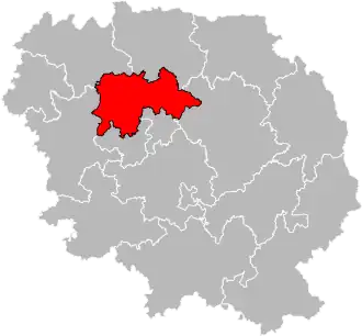 Canton de Saint-Vaury