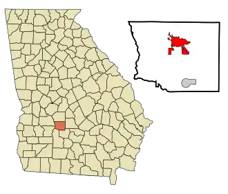 Localisation de Cordele