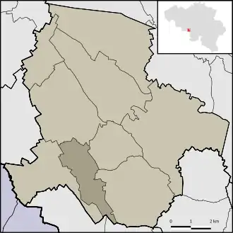 Localisation de Croix-lez-Rouveroy