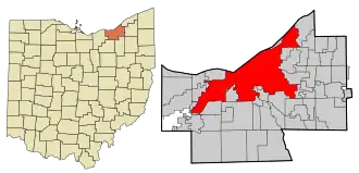 Localisation de Cleveland