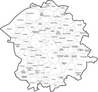 Localisation de Belleville