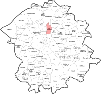 Localisation de La Chapelle