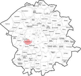 Localisation de Vaugirard