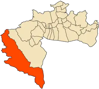 Localisation de Ras El Miaad