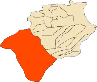 Localisation de Tabelbala