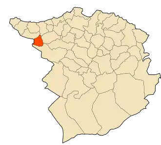 Localisation de Souani (ville de hmed)