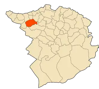 Localisation de Djebala