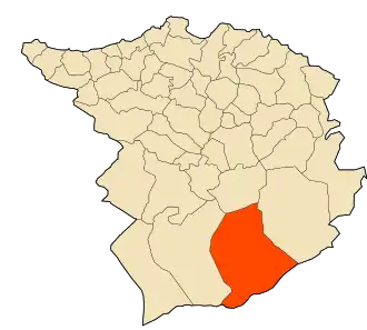 Localisation de El Aricha