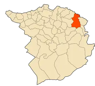 Localisation de Sidi Abdelli