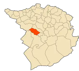 Localisation de Sidi Medjahed