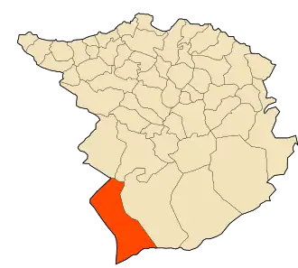 Localisation de El Bouihi