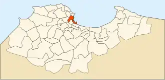 Localisation de Alger-Centre