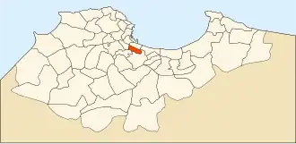 Localisation de El Madania