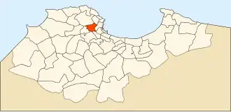 Localisation de El Biar