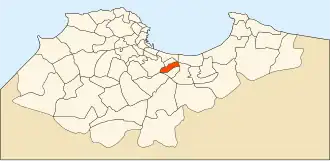 Localisation de Bachdjerrah