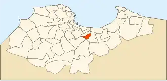 Localisation de Bourouba