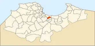 Localisation de El Magharia