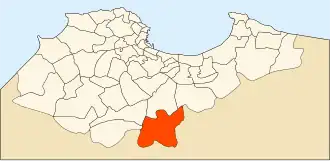 Localisation de Sidi Moussa