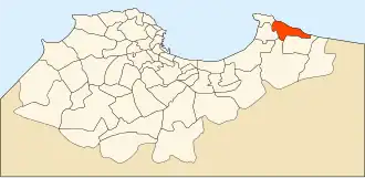 Localisation de Aïn Taya