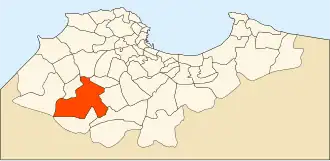 Localisation de Douera